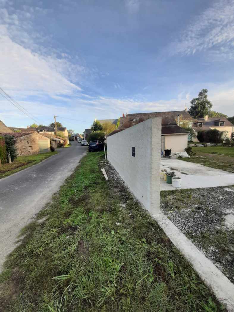 Enduit extérieur à Vigneux de Bretagne